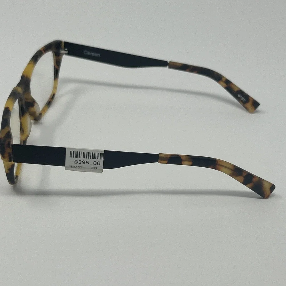 NWT Norman Childs CARSON Eyeglasses 51-18-140 MTBT Unisex Adults Tortoise Frames